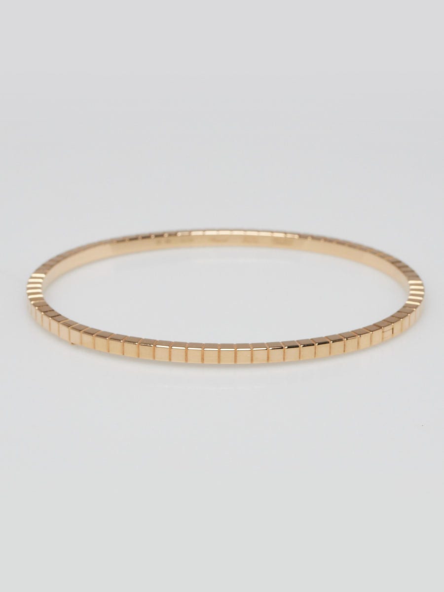 Chopard 18k Yellow Gold Ice Cube Bracelet Yoogi s Closet