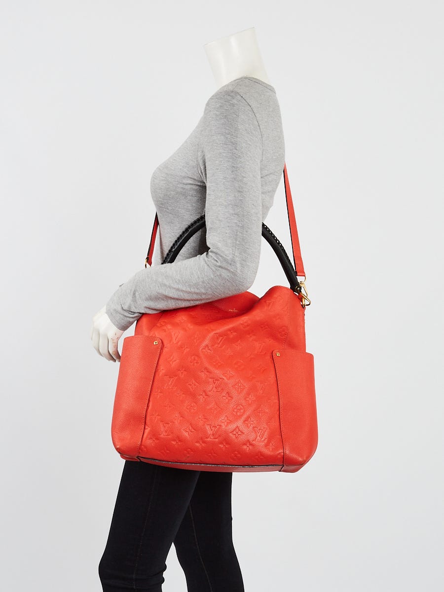 Louis Vuitton Bagatelle Monogram Empreinte Leather Hobo Bag