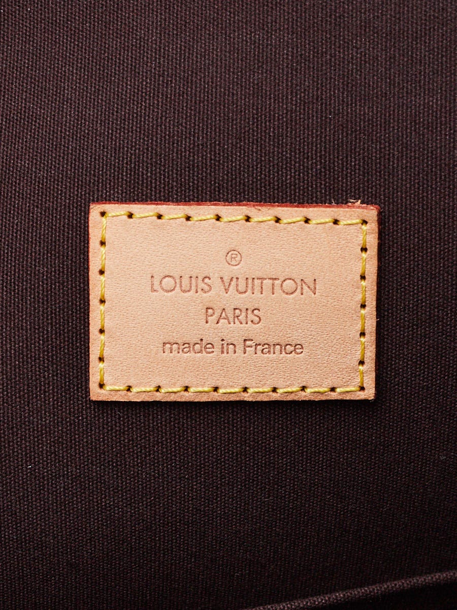 Louis Vuitton Ivorie Monogram Vernis Mallory Square Bag - Yoogi's Closet