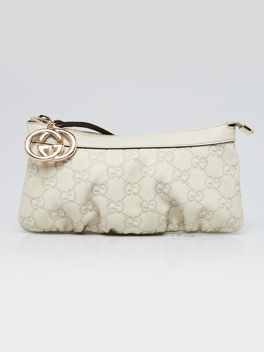 White wristlet clutch bag shop