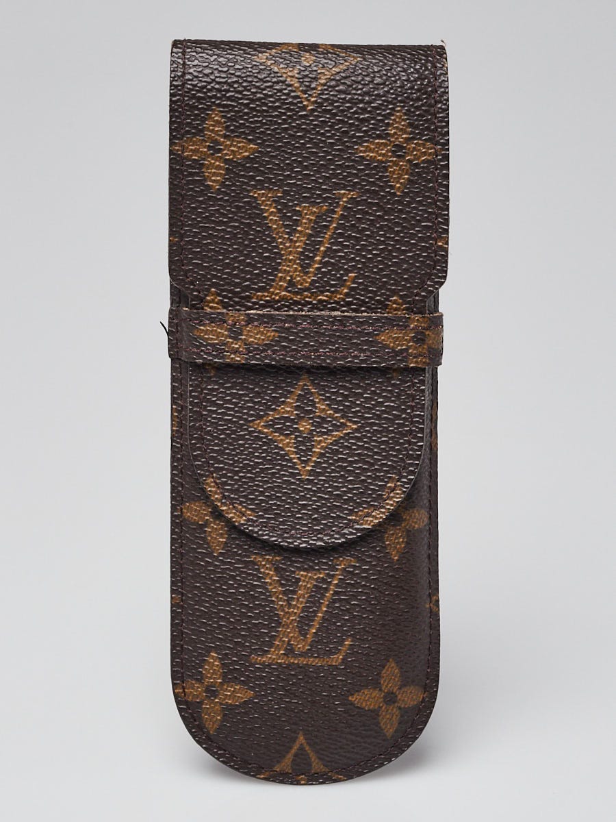 LOUIS VUITTON Louis Vuitton Truth Elisabeth Vivienne Pen Case GI0683  Monogram Canvas Leather Brown x Pink Beige Multicolor Gold Hardware Pointer