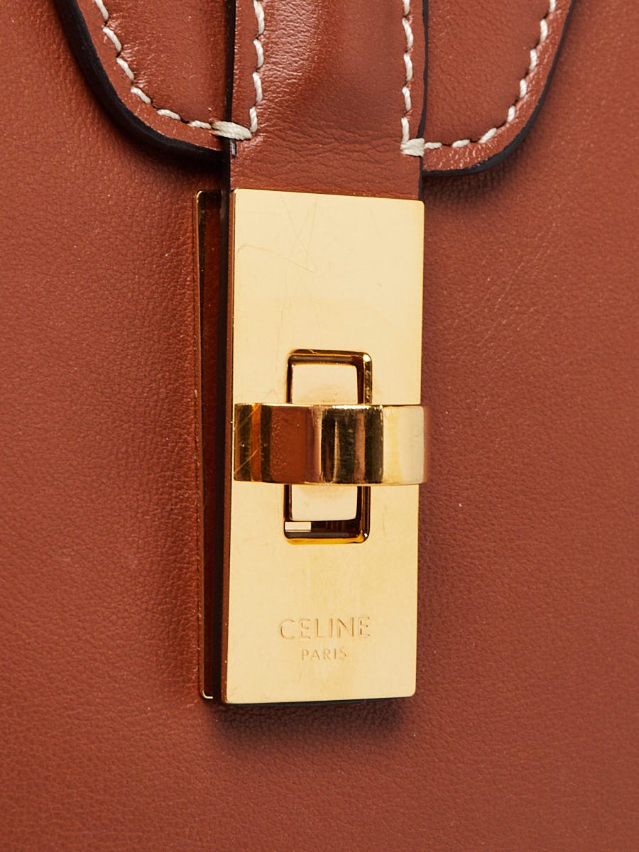 ショルダーバッグ・ポシェット CELINE Medium soft 16 bag in smooth calfskin Celine Tan Smooth Calfskin Leather Medium Soft 16 Shoulder