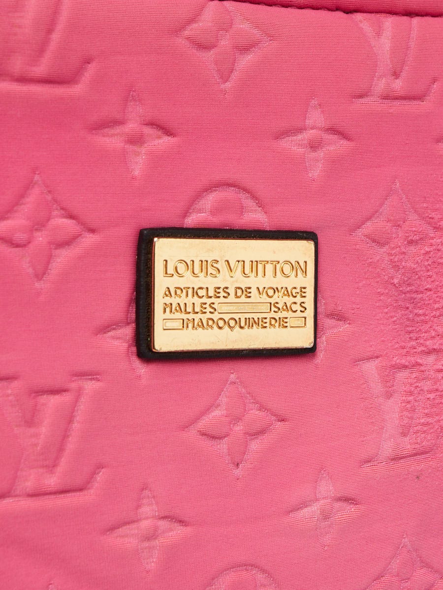 Louis Vuitton Limited Edition Fuchsia Monogram Neoprene Scuba GM Tote Bag