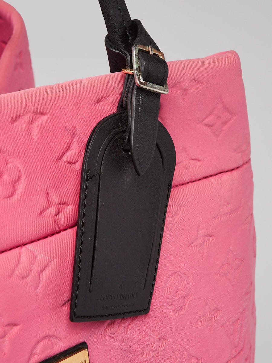 Louis Vuitton XL Fuchsia Pink Scuba Neverfull GM Neoprene Tote Bag 40lz54s