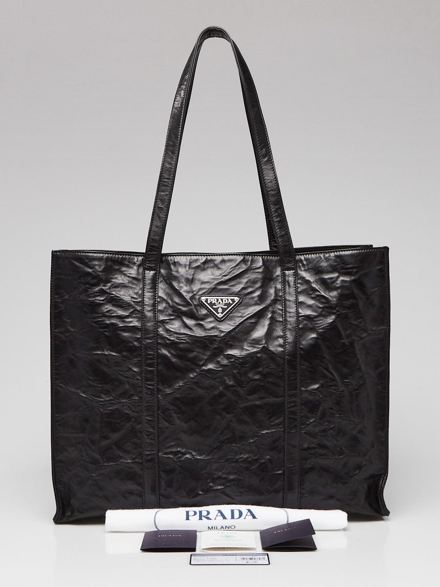 Prada Black Fur Handbag ()