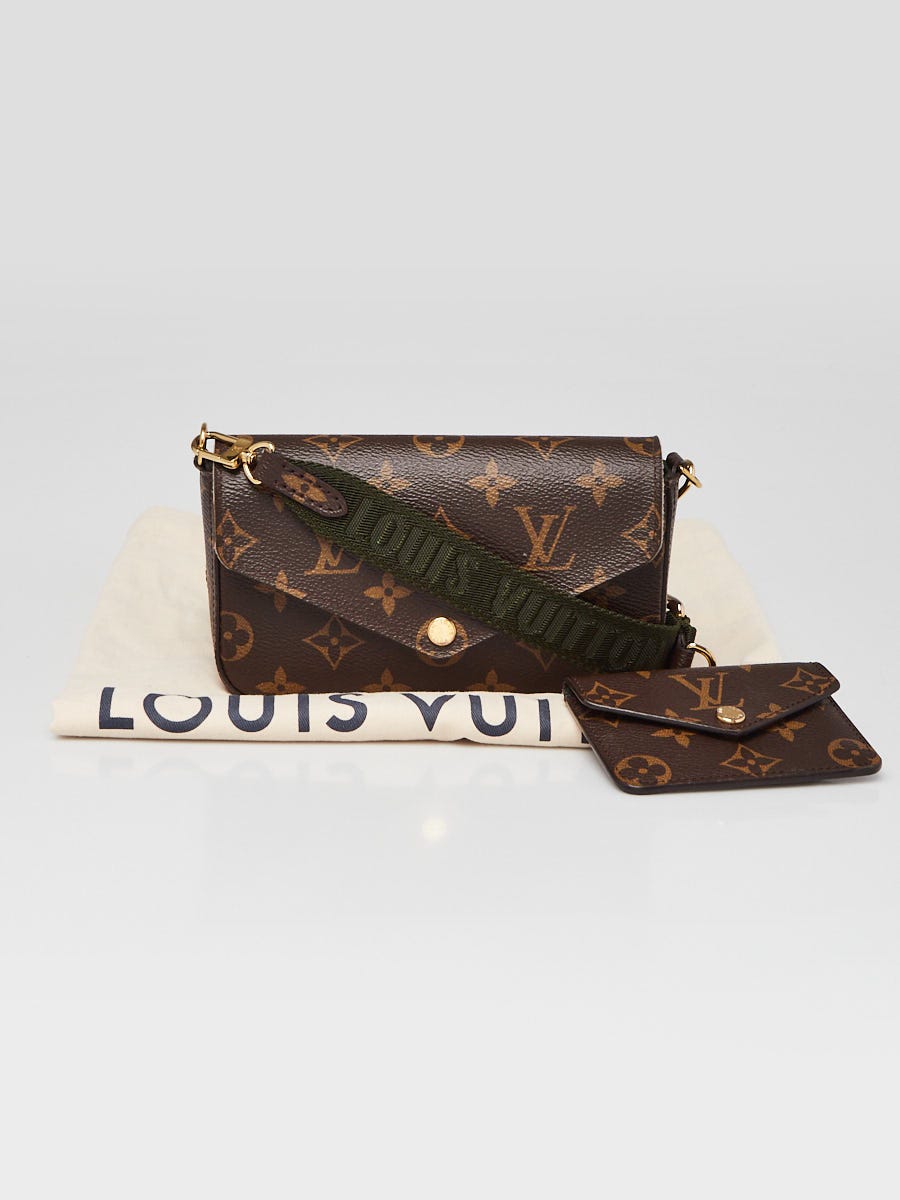 Louis Vuitton Monogram Canvas Felicie Strap And Go Bag - Yoogi's Closet