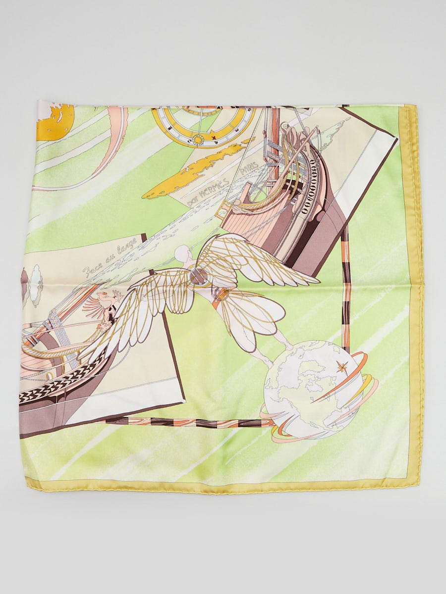 Large hermes scarf top
