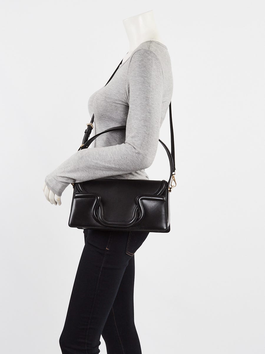 Valentino Black Leather Le Petite Deuxième Shoulder Bag