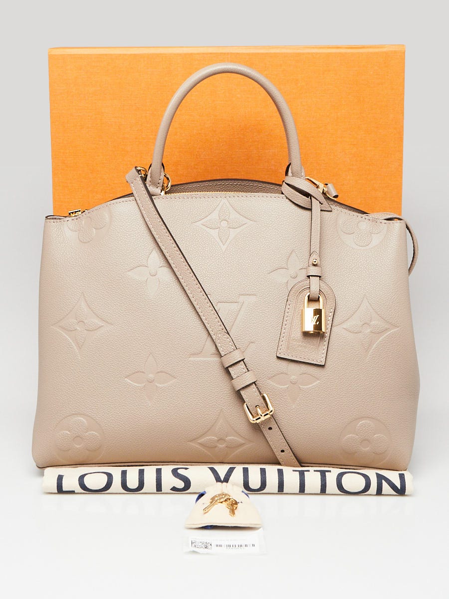 Louis Vuitton Turtledove Monogram Empreinte Leather Grand Palais MM Bag -  Yoogi's Closet