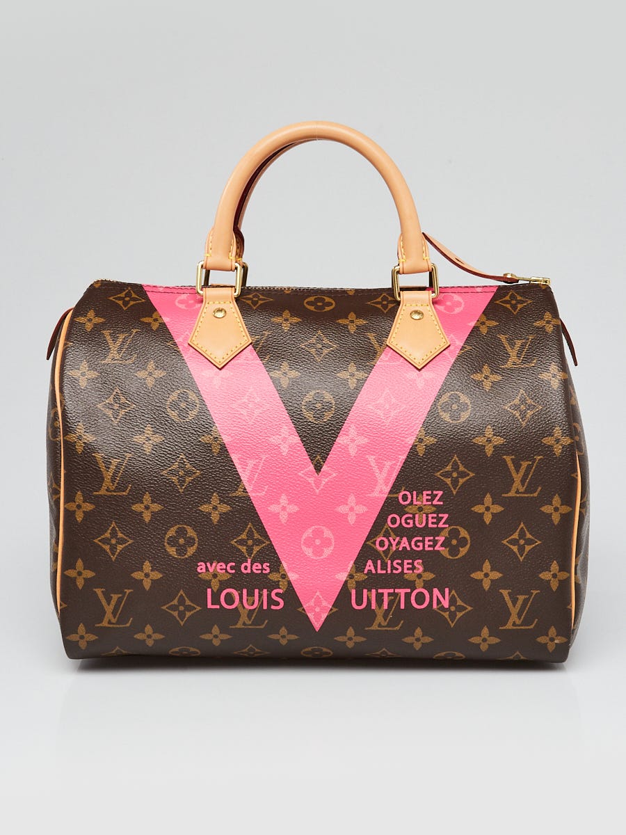 Louis Vuitton - Authenticated Speedy Handbag - Leather Pink for Women, Good Condition