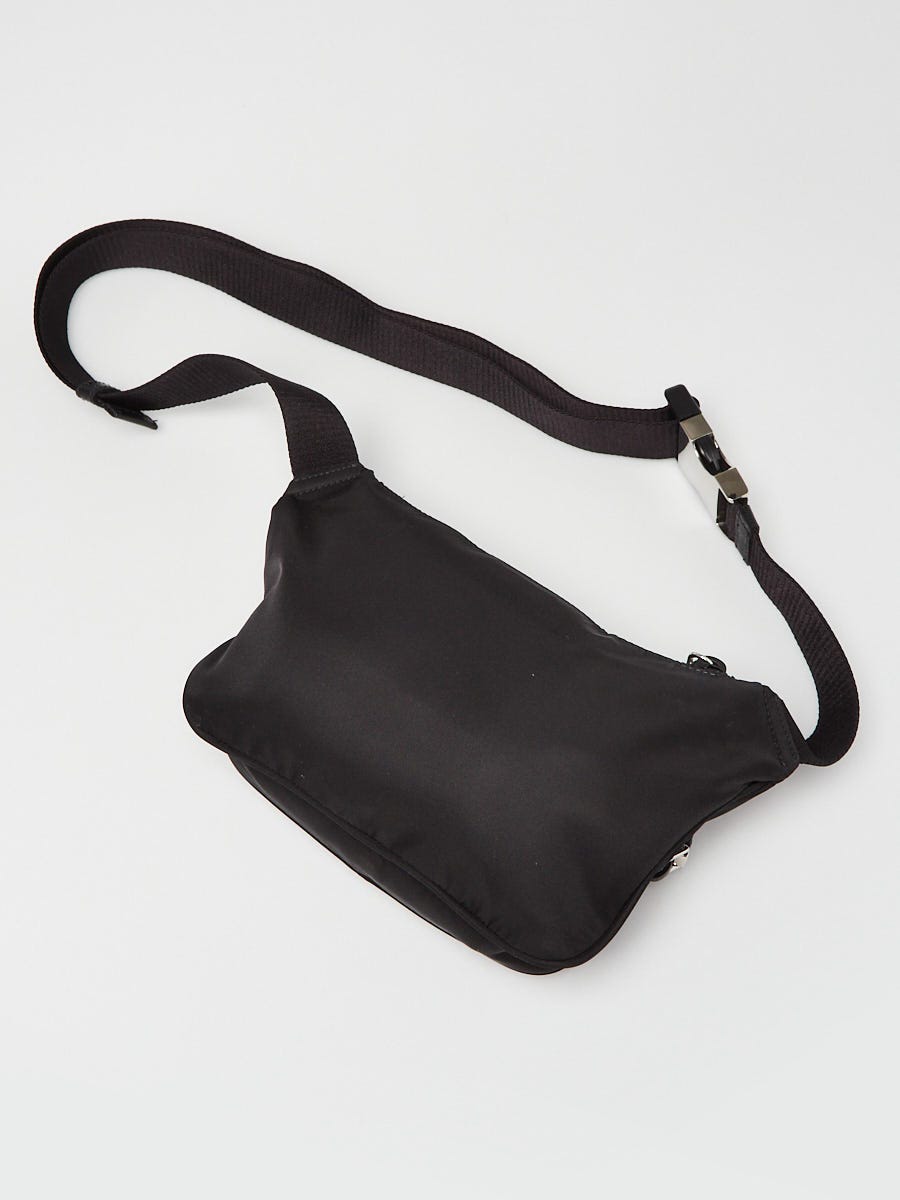 バッグ PRADA WOOL PORCH LOGO BODY WAIST BAG Prada Wool Porch Logo Waist Bag Leather Vintage 90s Unisex