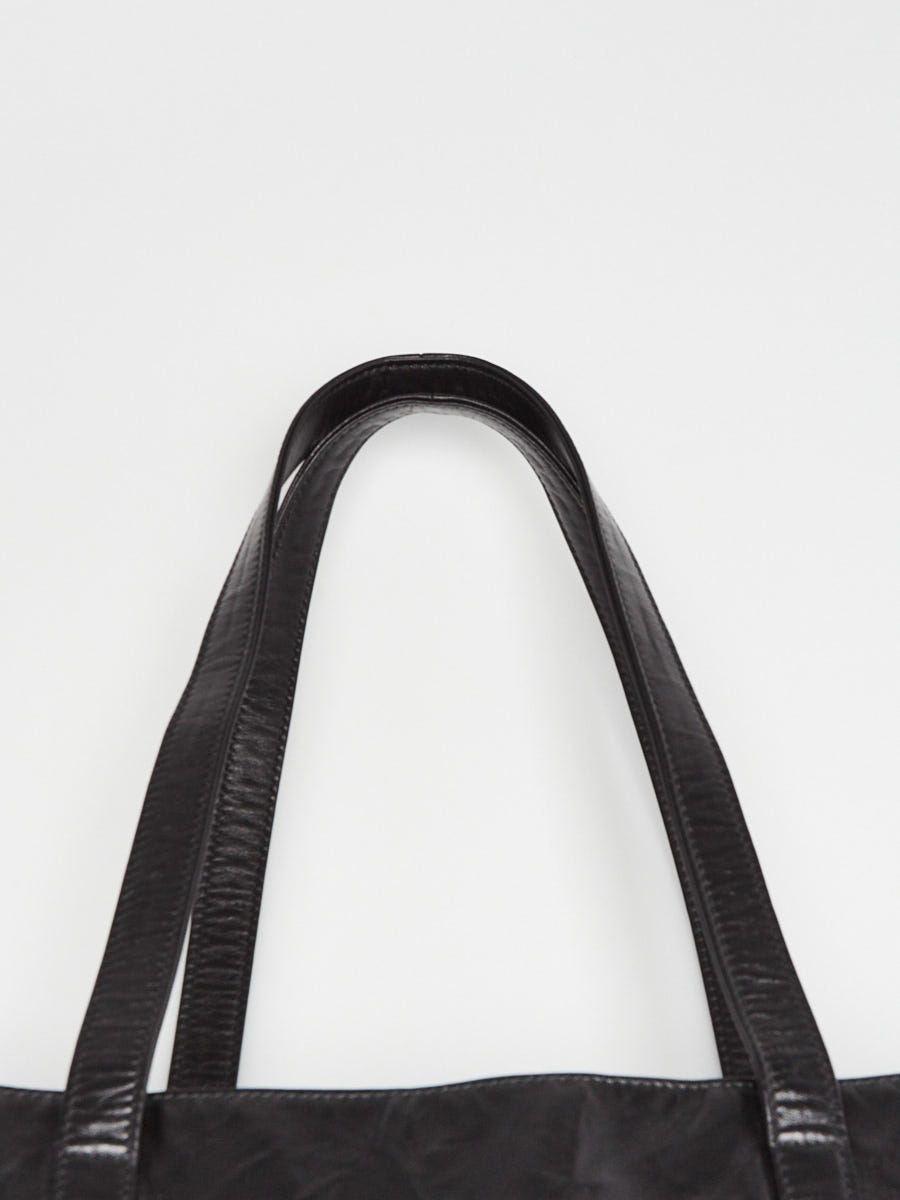 アウトレット直営店【PRADA】NAPPA ANTIQUE TOTE BAG 1BG460 UVL Prada Black Crinkle Nappa Leather Large Tote Bag - 1BG460 | eBay