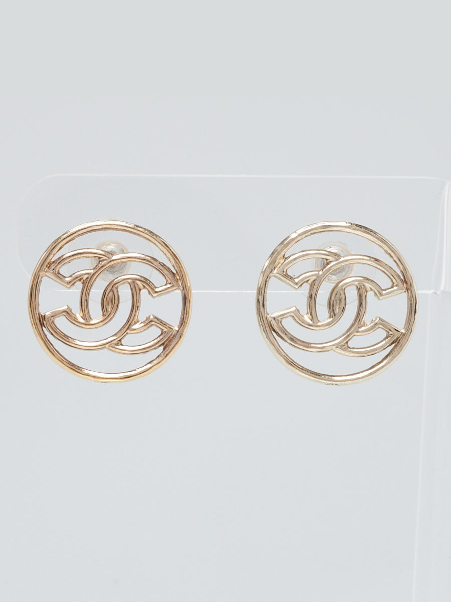Cc earrings Chanel Gold in Metal - 38611865