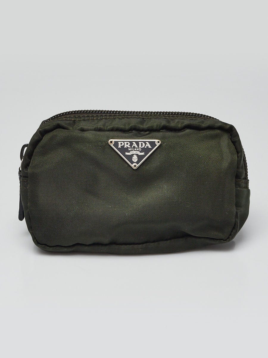 Prada cosmetic bag sale on sale