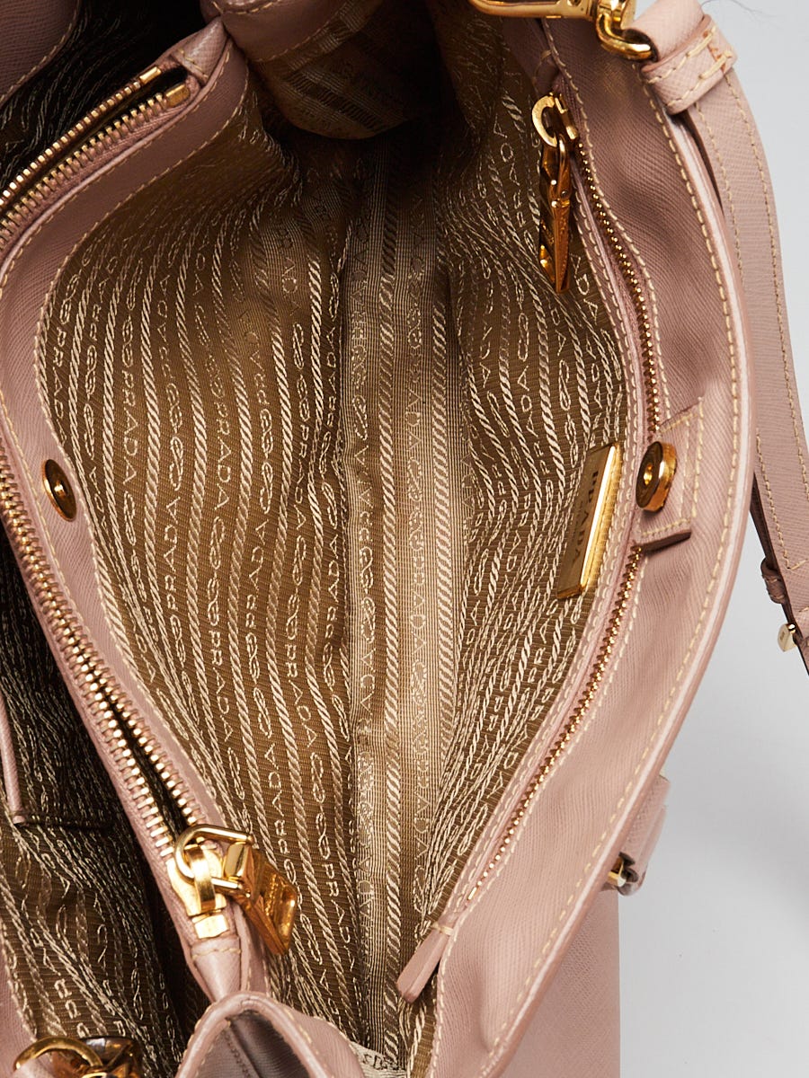 Prada Cammeo Saffiano Lux Leather Medium Tote Bag | Yoogi's Closet