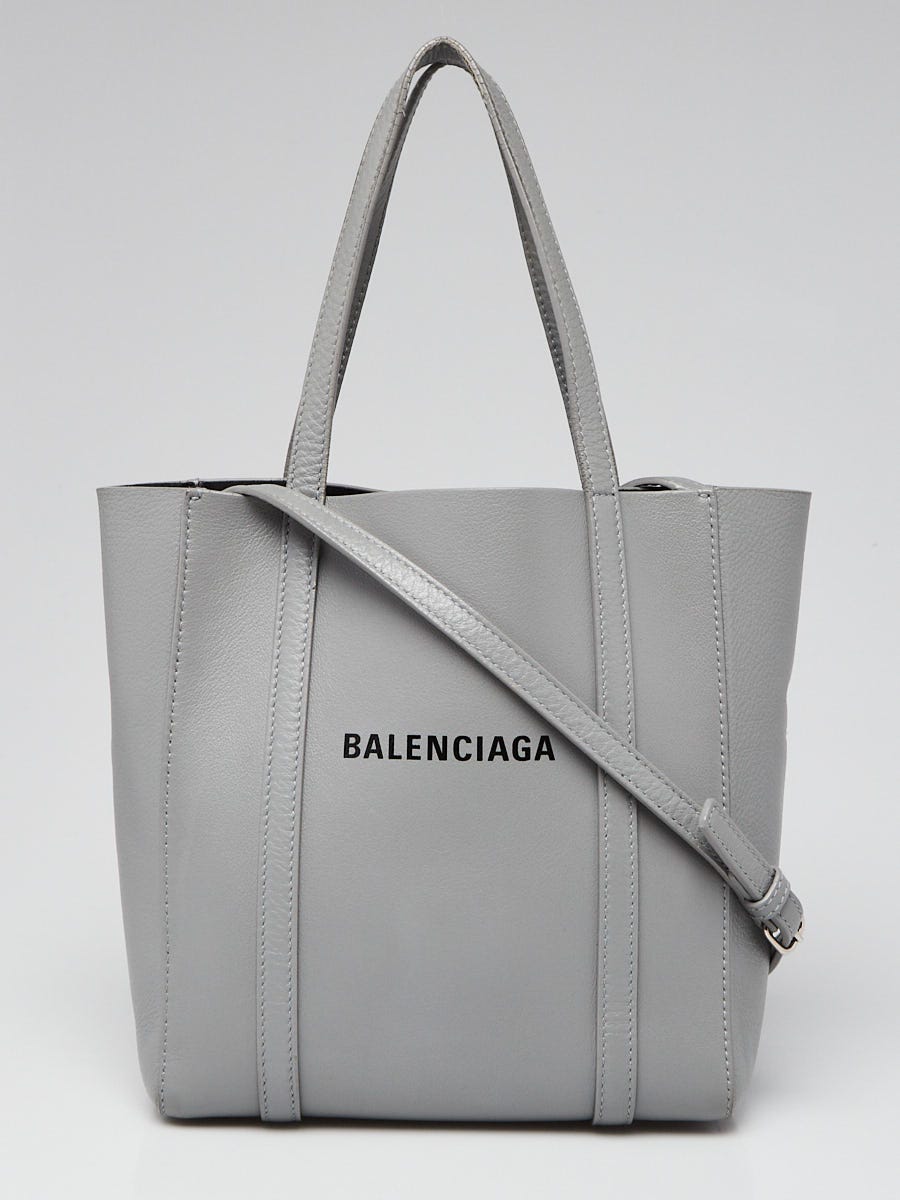 Balenciaga - Authenticated Souvenir Xs Handbag - Leather Grey for Women, Very Good Condition