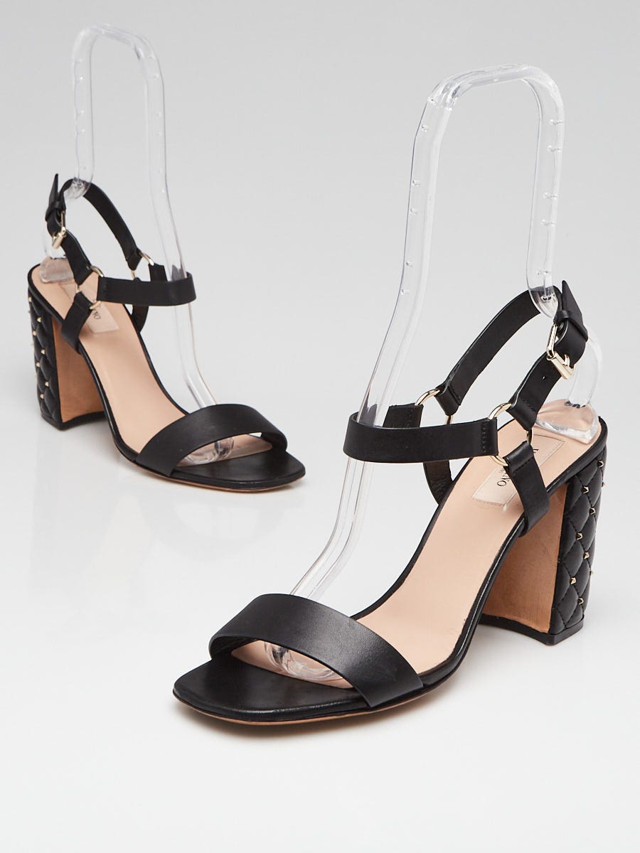 Valentino top leather sandals