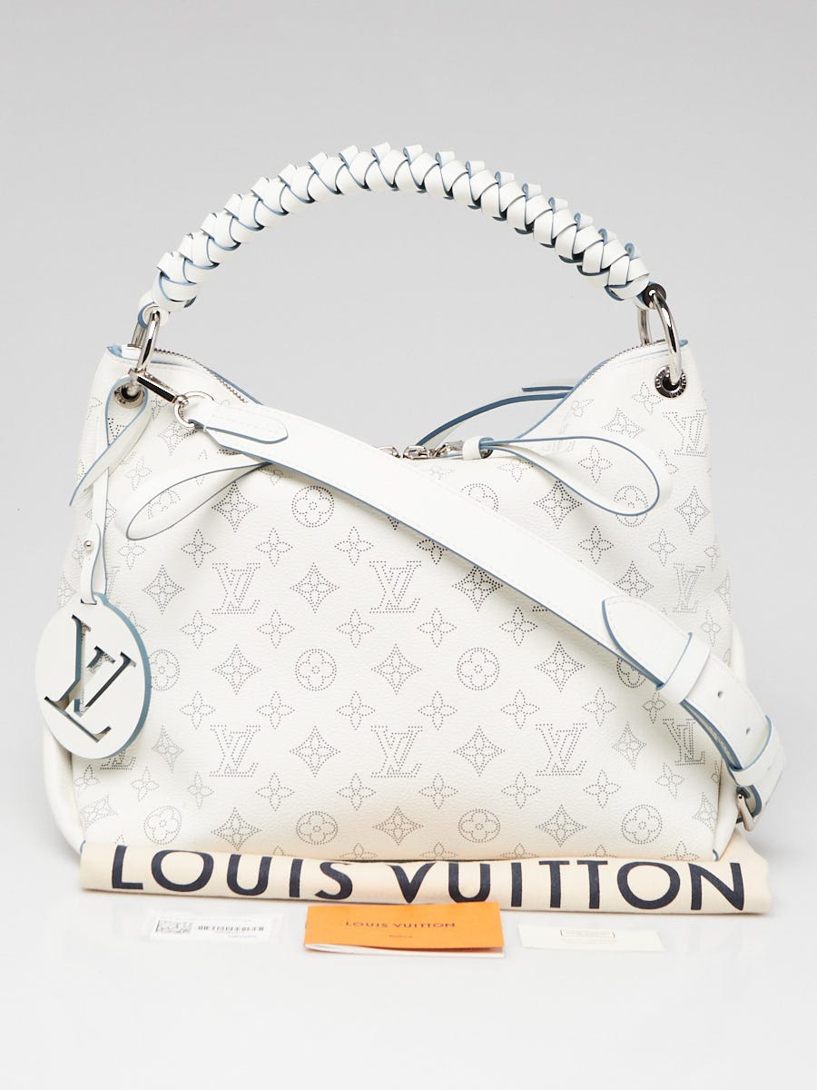 Louis+Vuitton+Beaubourg+Hobo+Bag+MM+Black+Leather for sale online