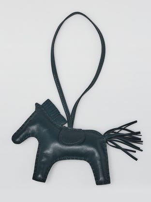 Vert Cyprese Milo Lambskin Leather GriGri Rodeo MM Bag Charm