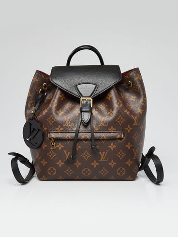 Louis Vuitton Black Monogram Canvas Montsouris MM NM Backpack Bag | Yoogi's Closet Louis Vuitton Black Monogram Canvas Montsouris MM NM Backpack Bag | Yoogi's Closet