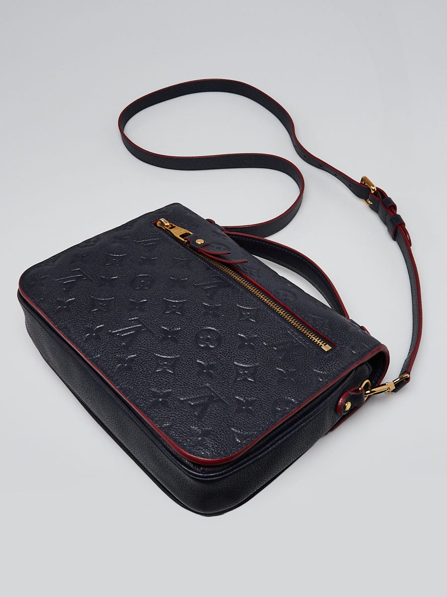 Louis Vuitton Black Monogram Empreinte Leather Metis Bag - Yoogi's