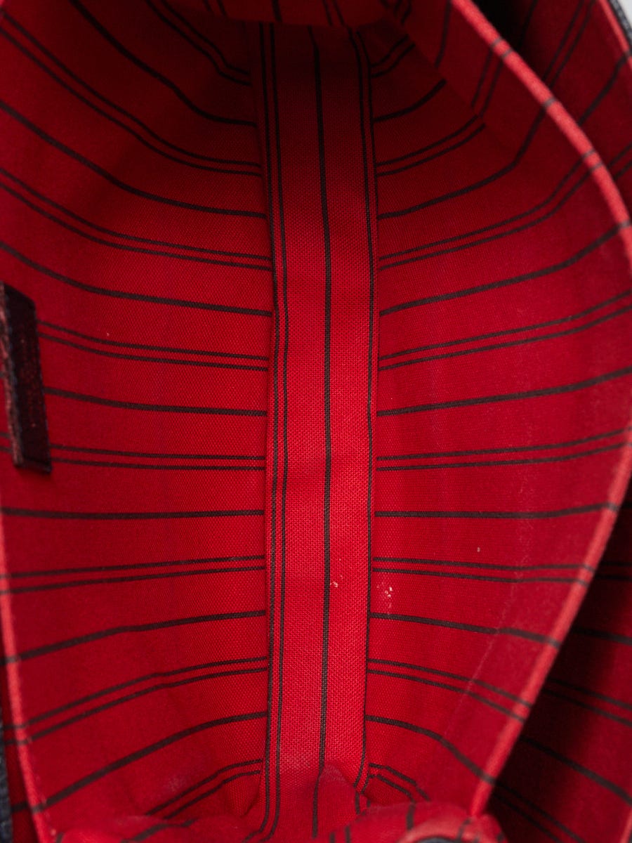 Louis Vuitton Mélie Marine Rouge Monogram Empreinte Leather Bag