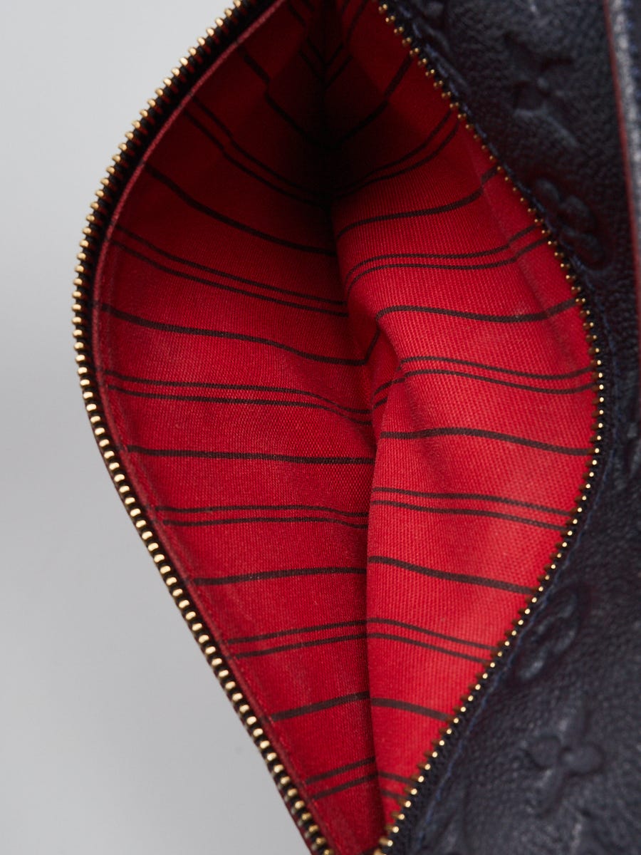 Louis Vuitton Pochette Metis Monogram Empreinte Leather Marine