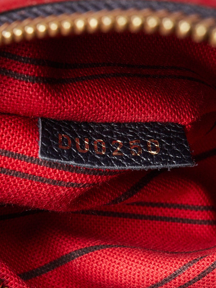 Louis Vuitton Marine Rouge Monogram Empreinte Leather Pochette Metis Bag -  Yoogi's Closet