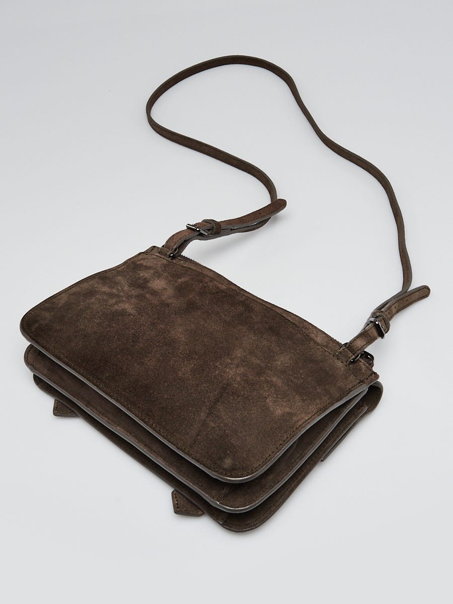 Fringe Suede Leather Purse Bag Cross Body Shoulder Straps Southwest  Cabochon~Gray: Handbags: Amazon.com