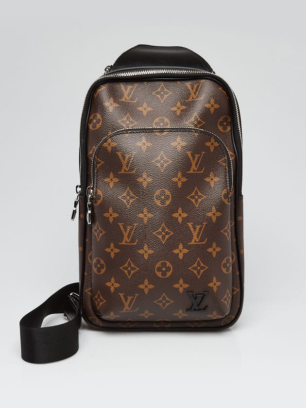 Louis Vuitton Monogram Macassar Canvas Avenue Sling Bag Yoogi s Closet louis-vuitton-monogram-macassar-canvas-avenue-sling-bag-yoogi-s-closet