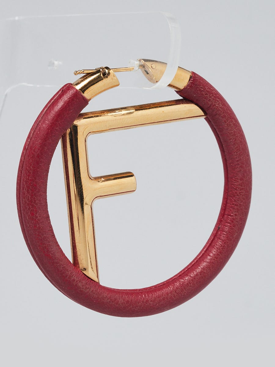 Fendi hoop discount earrings sale
