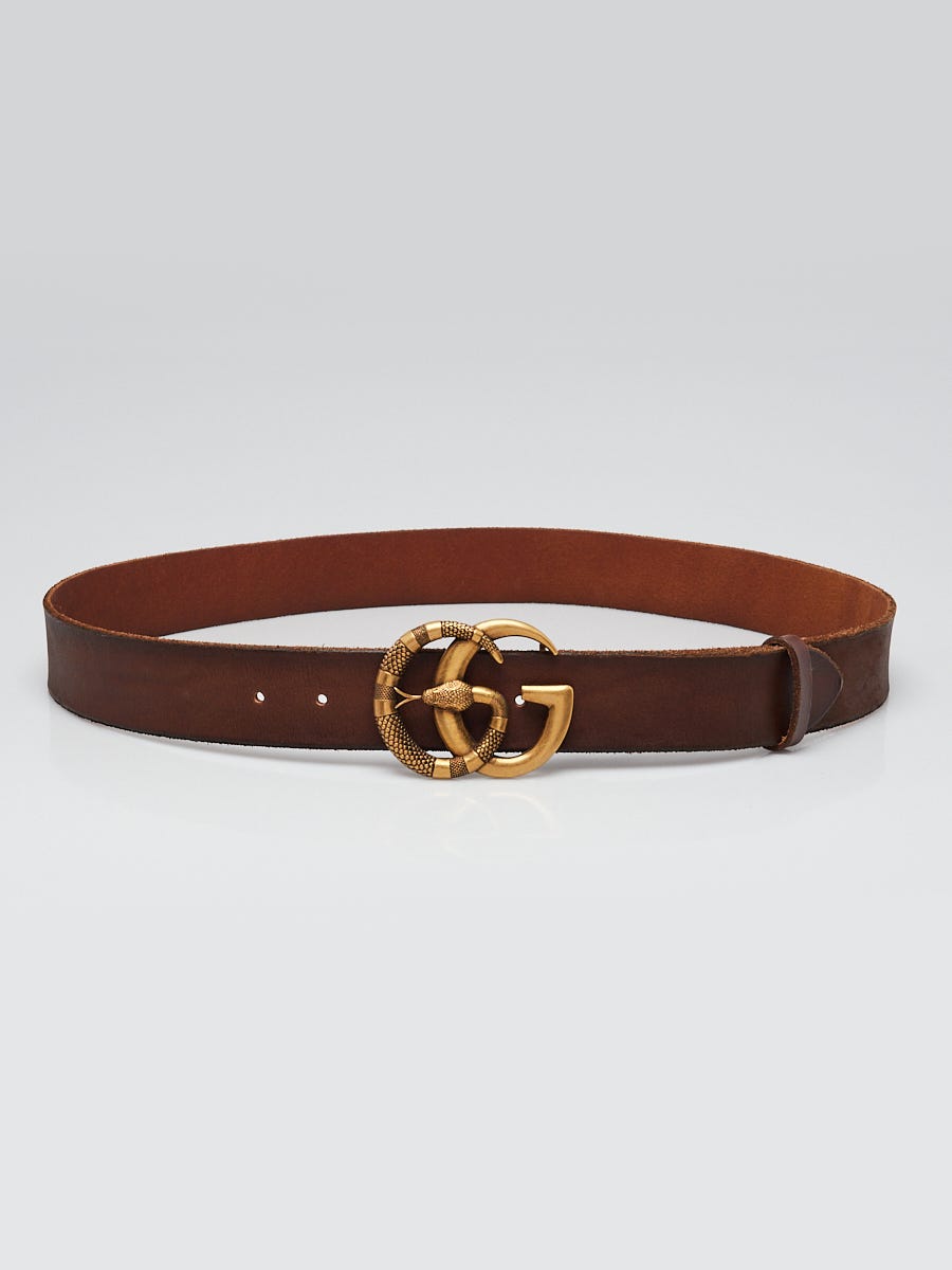 Gucci belt shop snake buckle