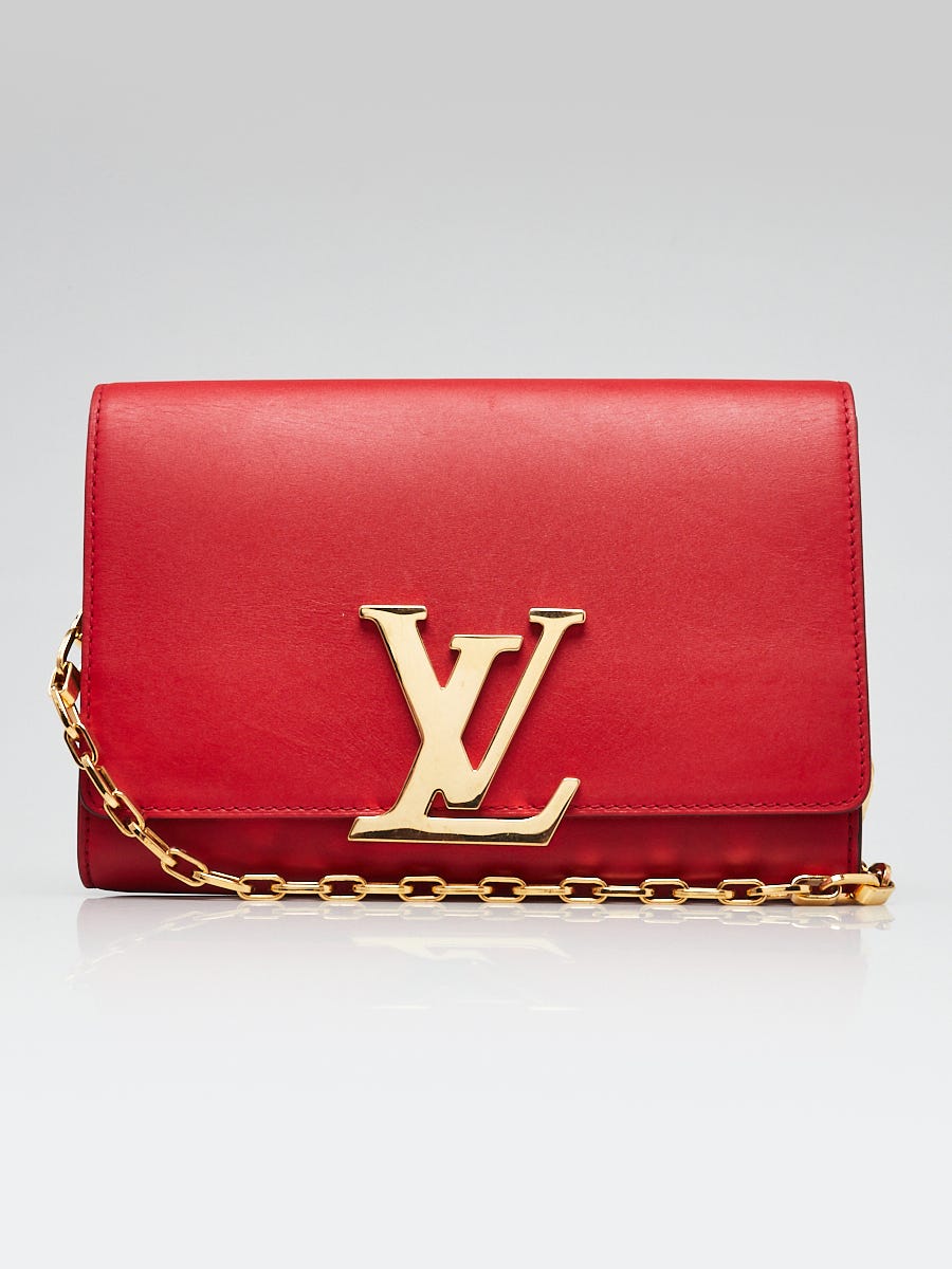 Lv red clutch bag clearance
