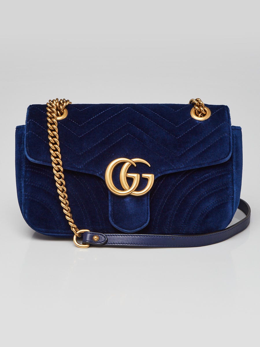 Gucci royal blue bag outlet