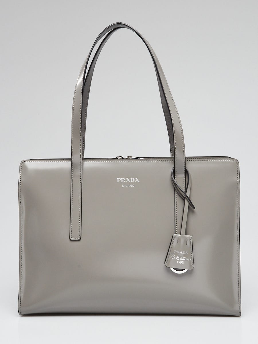 Prada grey bag best sale