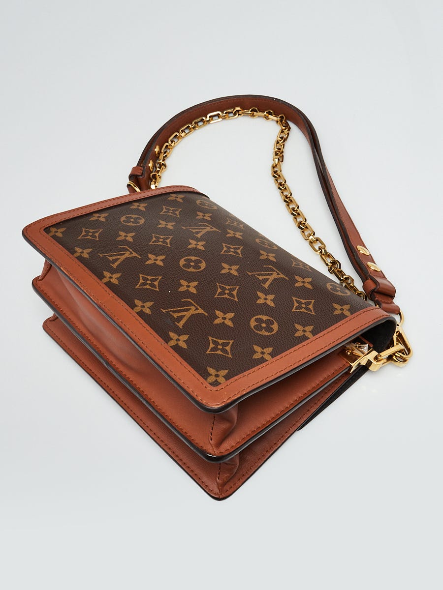 Louis Vuitton Monogram Reverse Giant Canvas and Leather MM Dauphine Bag -  Yoogi's Closet