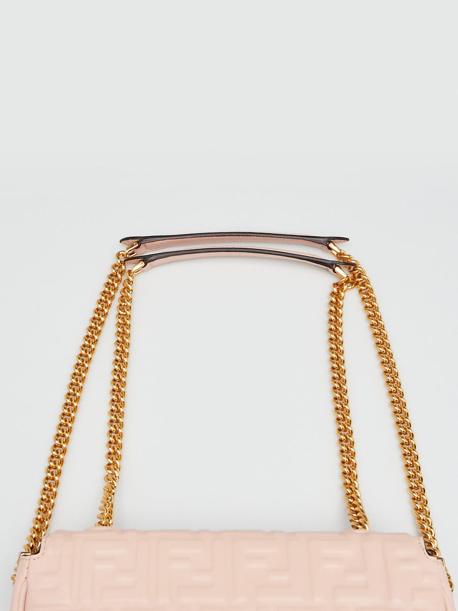 FENDI: bag in smooth leather - Pink  Fendi shoulder bag 8BR798A5DY online  at