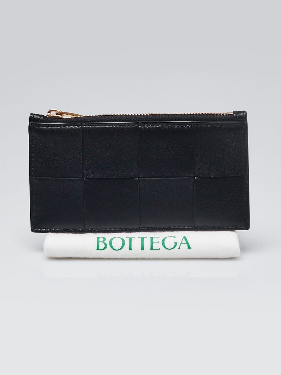 Bottega Veneta® Men's Intrecciato Zipped Card Case in Dark Green. Shop  online now.