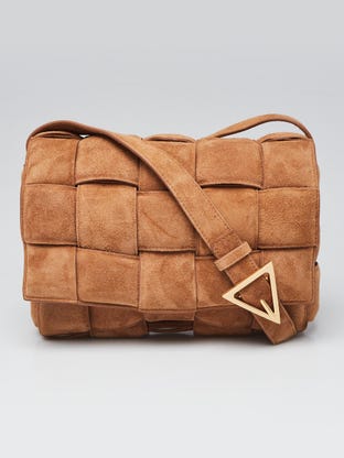 Bottega Veneta Brown Intrecciato Leather Crossbody Bag Dark brown  Pony-style calfskin ref.212995 - Joli Closet