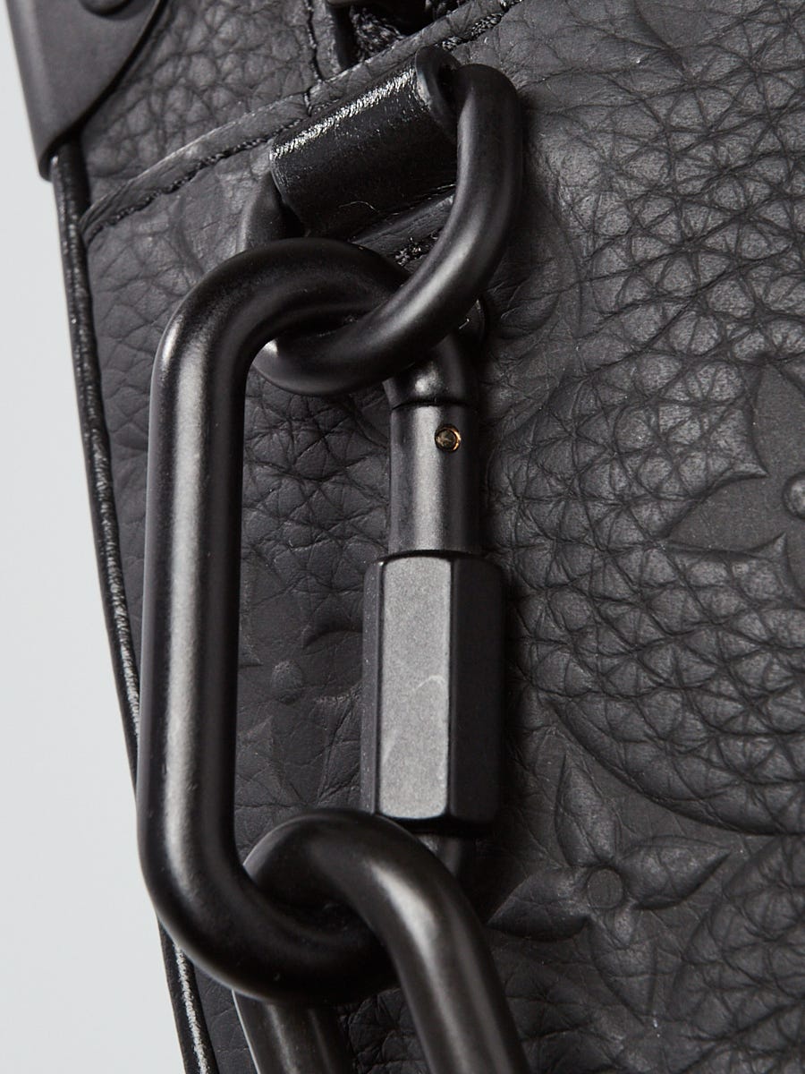 Louis Vuitton Soft Trunk Bag Monogram Taurillon Leather Black 1686711