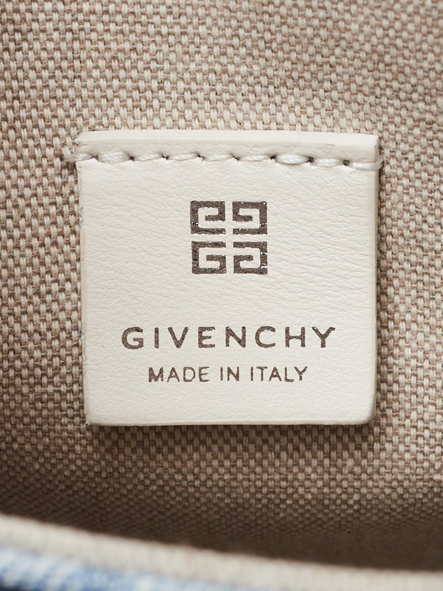 Givenchy Denim Mini G-Tote Vertical Crossbody Bag | Yoogi's Closet