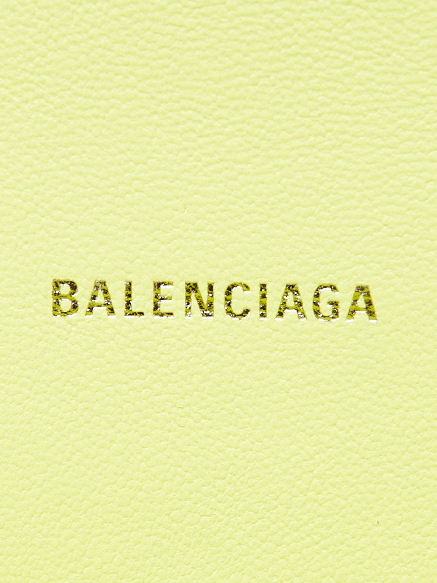 BALENCIAGA XS Hourglass Bag Lime — Restyled By Erin