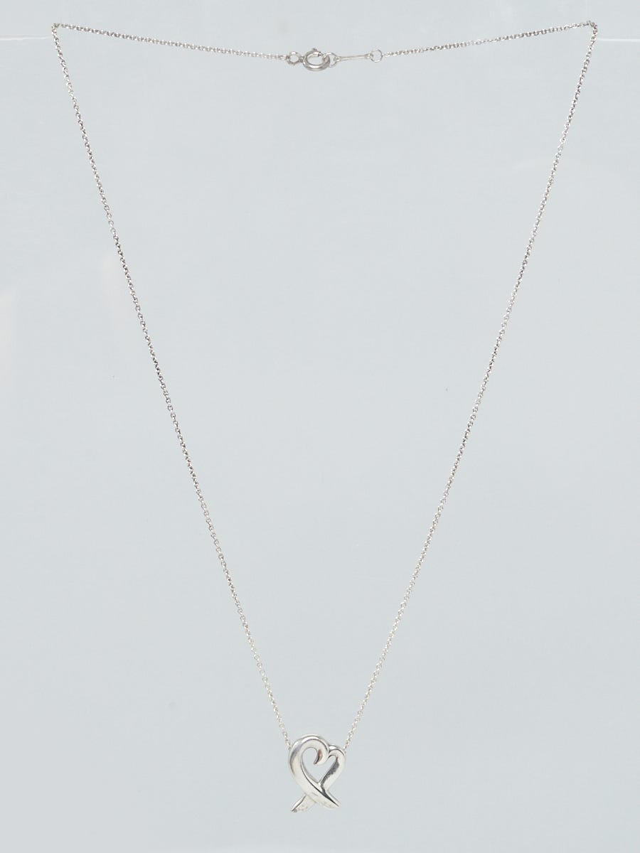 Louis Vuitton Sterling Silver Lockit Necklace - Yoogi's Closet