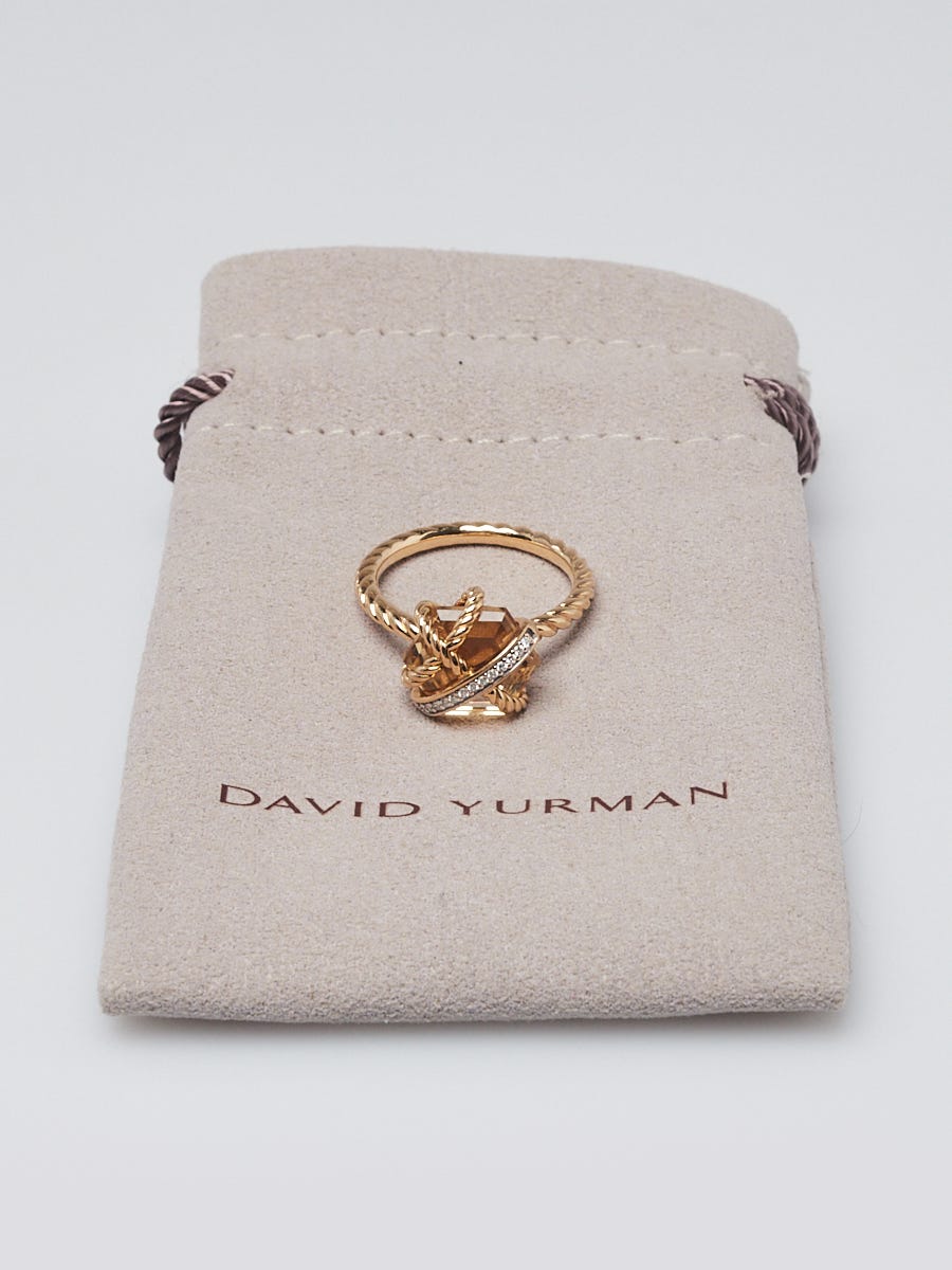 David yurman deals champagne citrine ring