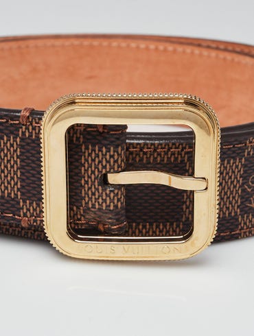 Trésor Women's Leather Belt Brown L