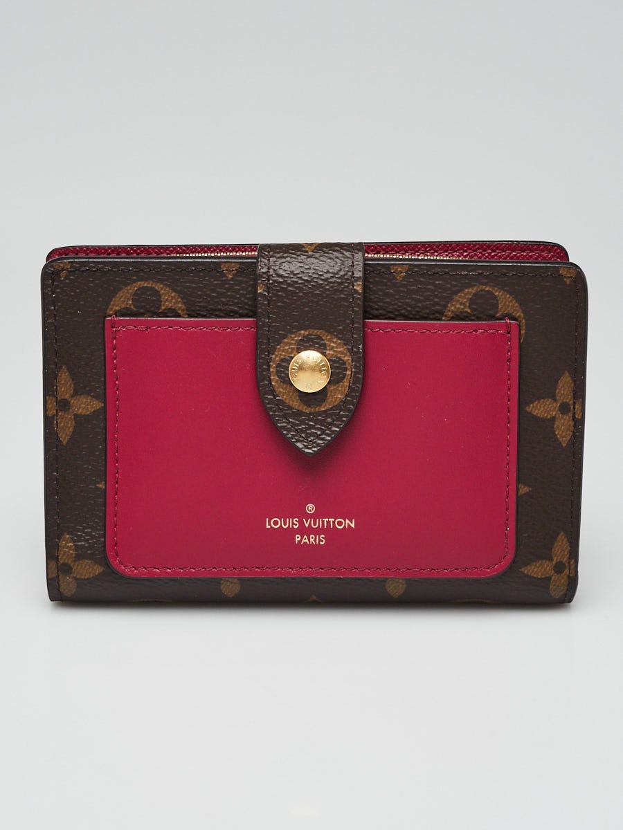Louis Vuitton Monogram Canvas Fuchsia Juliette Compact Wallet - Yoogi's  Closet