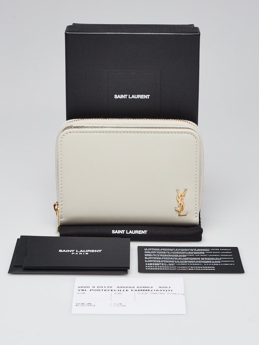 Review: Saint Laurent Zip Around Monogram Calfskin Wallet 