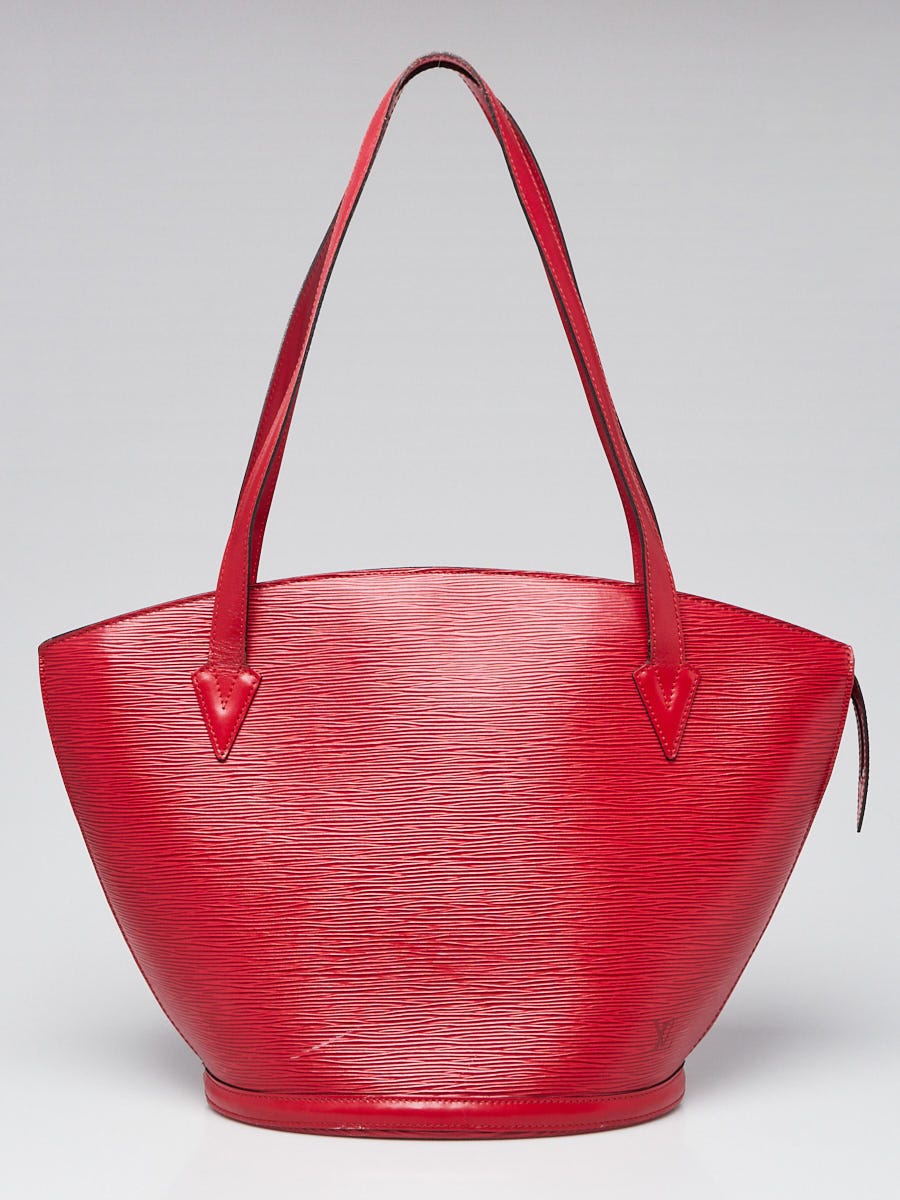Louis Vuitton Red EPI Leather St Jacques GM Bag
