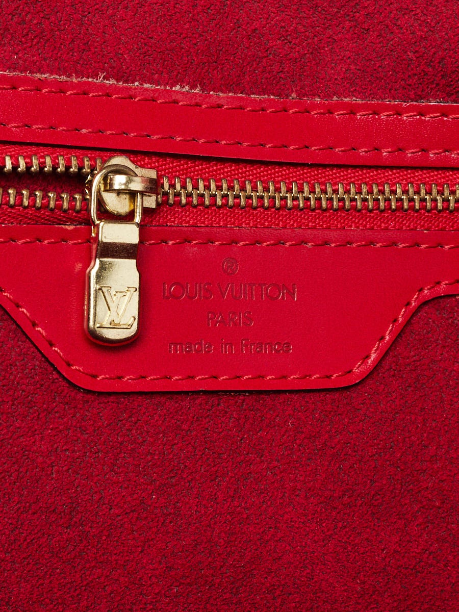 LOUIS VUITTON Epi Saint Jacques Hand Bag Red M52277 LV Auth 46255 Leather  ref.972136 - Joli Closet