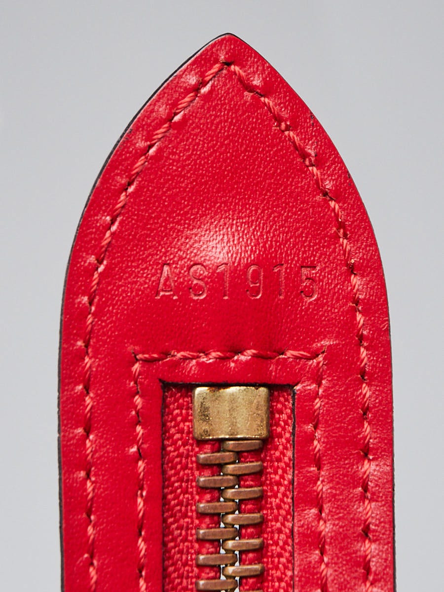 LOUIS VUITTON Red Epi Leather Saint-Jacques Purse Bag - Last Call